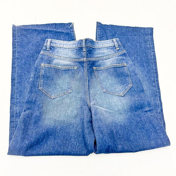 Kensie High Rise The Jessica Barrel Leg Retro Stretch Denim Jeans Size 4 / 27 - Picture 5 of 8